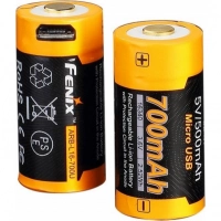 Аккумулятор 16340 Fenix 700 mAh Li-ion с разъемом для USB купить в Бресте