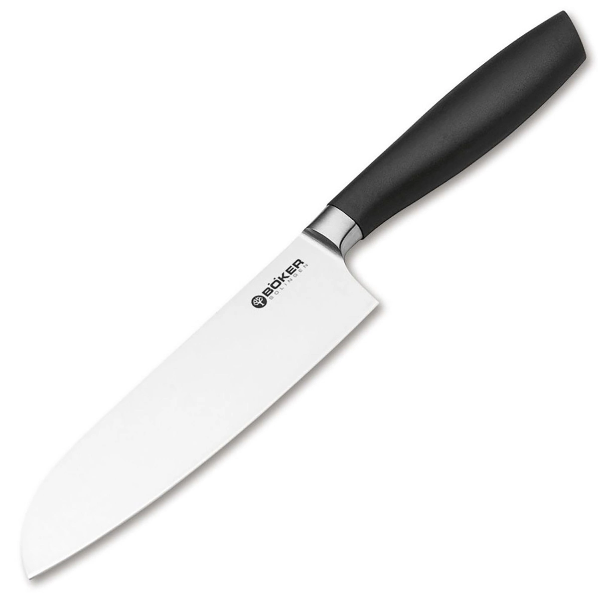 Кухонный нож шефа Bker Core Santoku, 163 мм, сталь X50CrMoV15, рукоять пластик