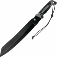 Мачете Gerber — Gator Golok Machete, сталь 65MN Carbon Steel Black Finish, рукоять ударопрочный пластик купить в Бресте