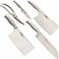 Набор кухонных ножей на подставке HuoHou 6-Piece Stainless Steel Kitchen Knife Set купить в Бресте