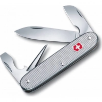 Нож перочинный Victorinox Alox 0.6221.26 58 мм 5 функций алюминиевая рукоять серебристый купить в Бресте