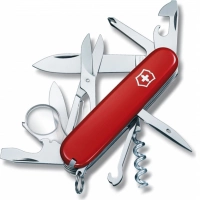 Нож перочинный Victorinox Explorer, сталь X55CrMo14, рукоять Cellidor®, красный купить в Бресте