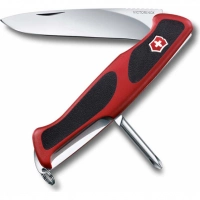 Нож перочинный Victorinox RangerGrip, сталь X50CrMoV15, рукоять нейлон, красно-чёрный купить в Бресте