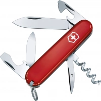 Нож перочинный Victorinox Tourist, сталь X55CrMo14, рукоять Cellidor®, красный купить в Бресте