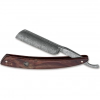 Опасная бритва Boker Damascus Curly Birch 6/8, сталь дамаск, рукоять коричневая береза купить в Бресте