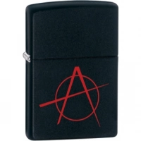 Зажигалка ZIPPO Classic А с покрытием Black Matte, латунь/сталь, чёрная, матовая, 36x12x56 мм купить в Бресте