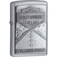 Зажигалка ZIPPO Harley-Davidson® Легенда, с покрытием Street Chrome™ купить в Бресте