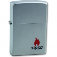 Зажигалка ZIPPO Satin Chrome, латунь с ник.-хром. покрыт., серебр., матовая, 36х56х12 мм купить в Бресте