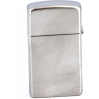 Зажигалка ZIPPO Slim® с покрытием Satin Chrome™, латунь/сталь, серебристая, матовая, 30х10×55 мм купить в Бресте