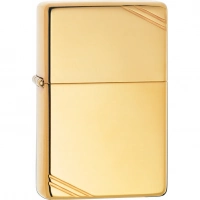 Зажигалка ZIPPO Vintage™ с покрытием High Polish Brass купить в Бресте